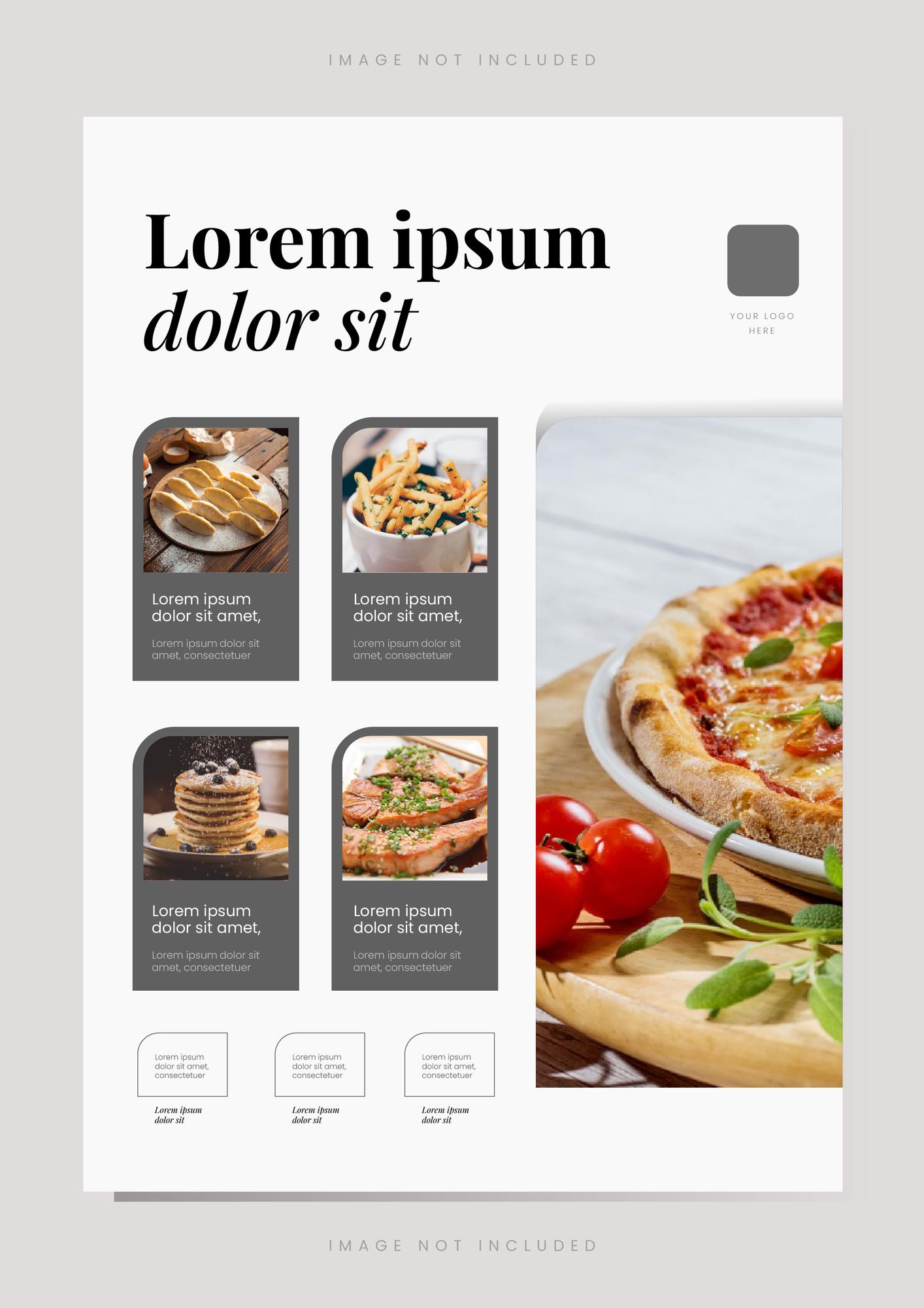 Katalog planów kulinarnych z ikonkami